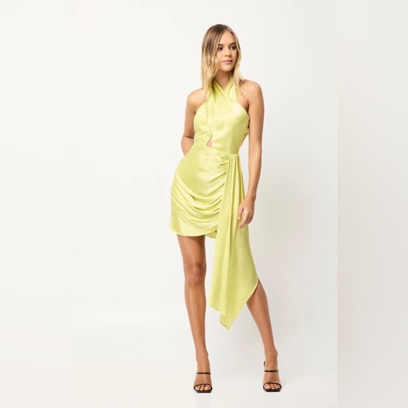 NWT ELLIATT Croatia Dress in Citrus. Size Large - Picture 2 of 15